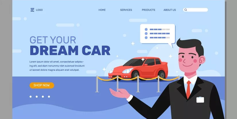Buying a car online